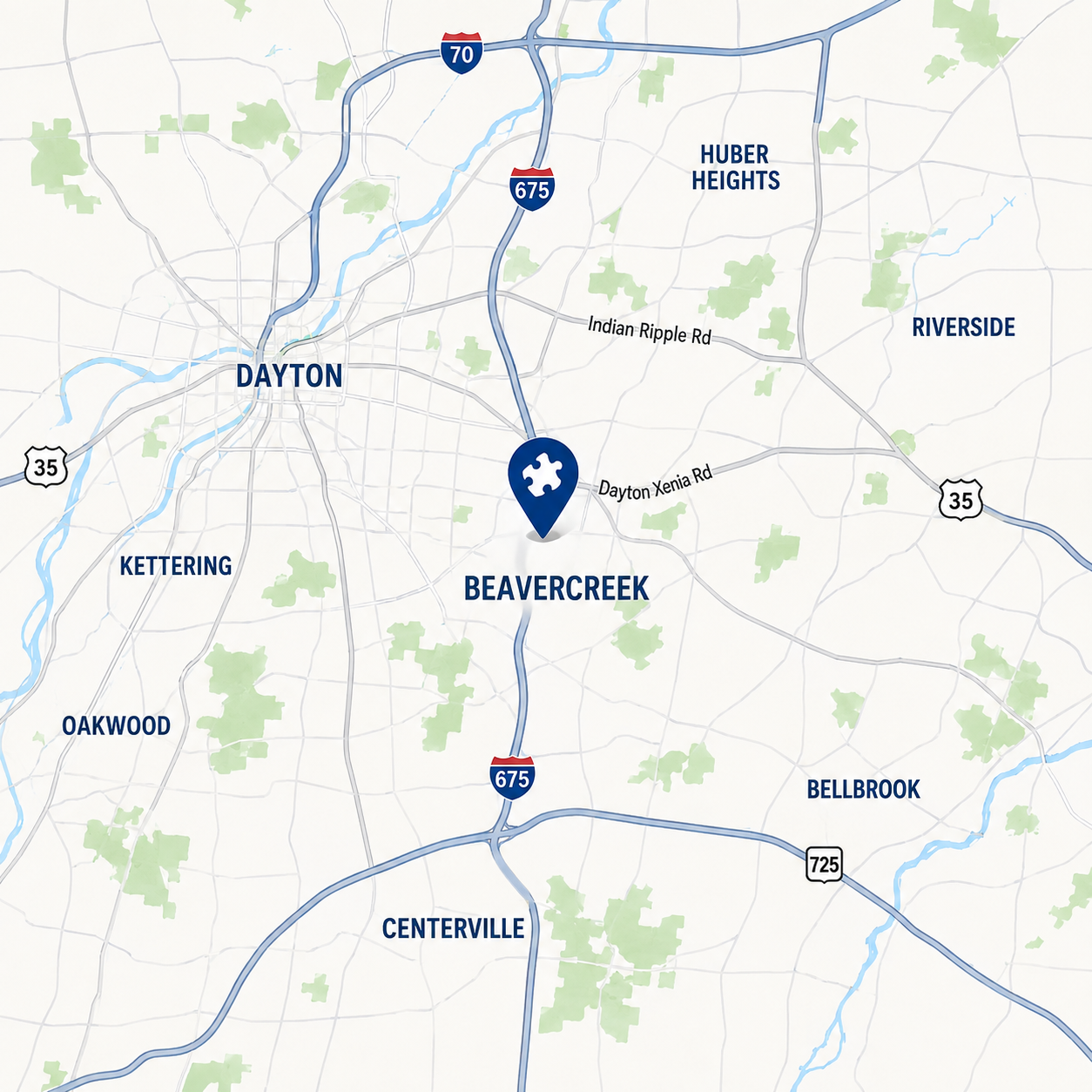 Located in Beavercreek